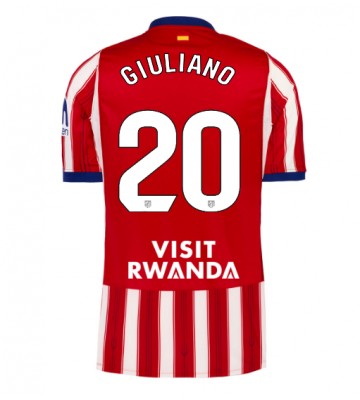 Atletico Madrid Giuliano Simeone #20 Hjemmebanetrøje 2026-27 Kortærmet